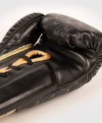 Load image into Gallery viewer, Venum Coco Monogram Pro Lace Up Boxing Gloves - Intense Black
