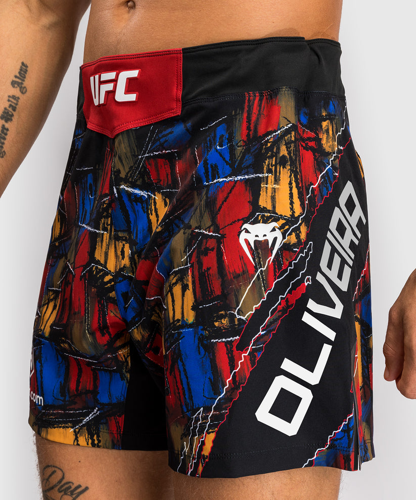 UFC Unrivaled by Venum Charles Oliveira Fight Short - Red