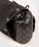 Load image into Gallery viewer, Venum Coco Monogram Pro Lace Up Boxing Gloves - Intense Black
