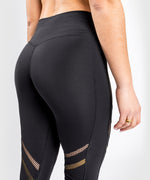 Load image into Gallery viewer, Venum Lightning Leggings 7/8 - For Women - Black/Gold
