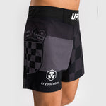 Load image into Gallery viewer, UFC Unrivaled by Venum Men&#39;s Black Stipe Miocic Short Fit Fight Short
