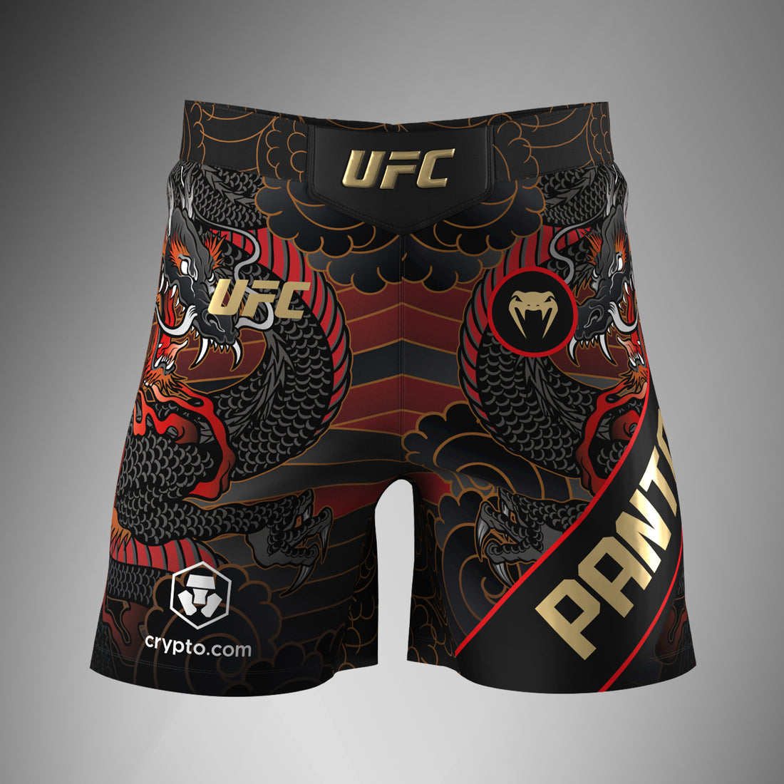 UFC Unrivaled by Venum Men’s Red Alexandre Pantoja Short fit Fight short