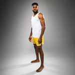 Load image into Gallery viewer, Venum Octane Tank Top - White/Vibrant Yellow
