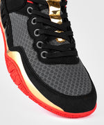 Load image into Gallery viewer, Venum Elite Wrestling Shoes - Black/Gold/Red
