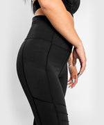 Load image into Gallery viewer, Venum Moto Leggings - For Women - Black/Sand
