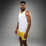 Load image into Gallery viewer, Venum Octane Tank Top - White/Vibrant Yellow
