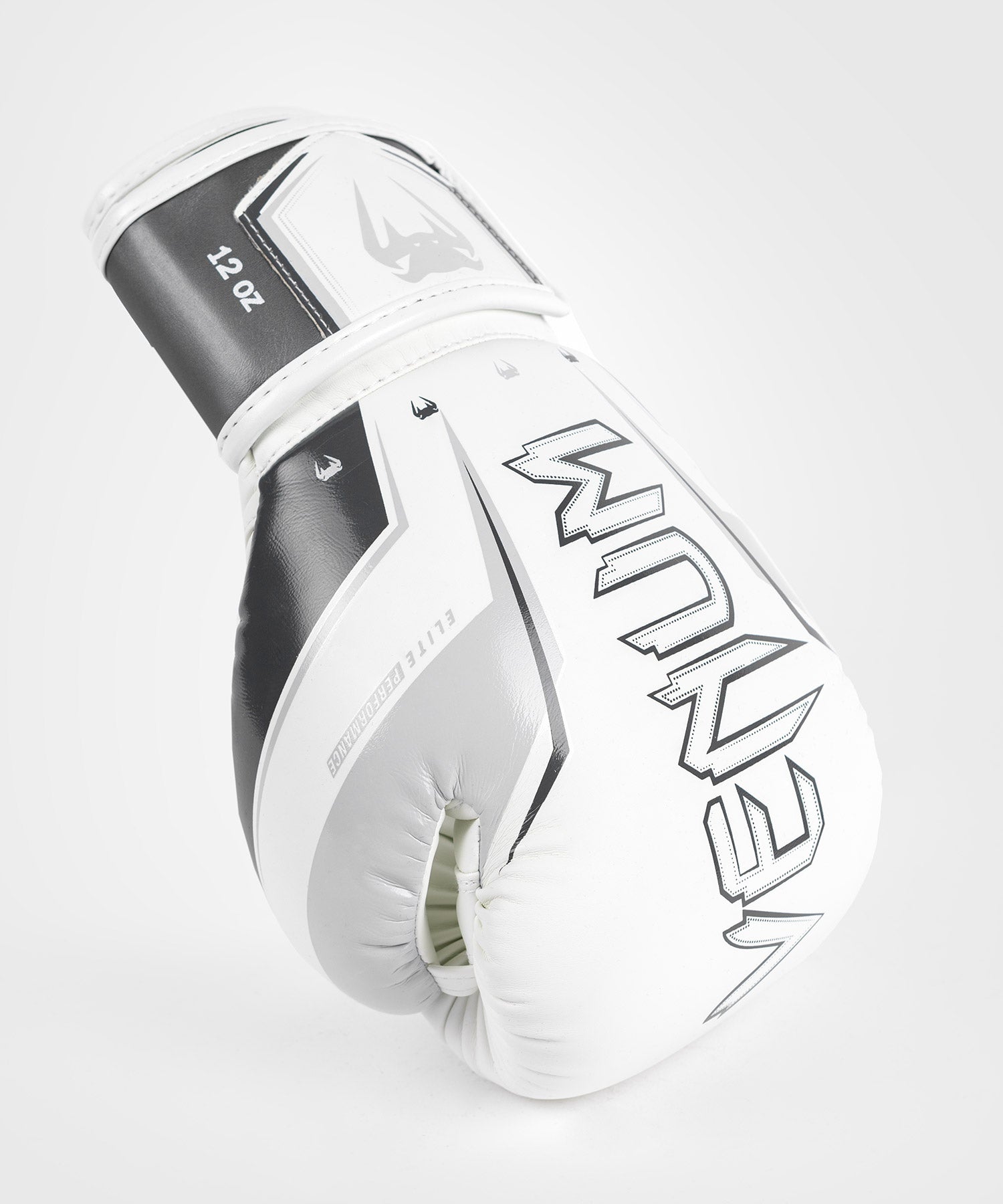 Venum Elite Evo Boxing Gloves - Grey/White