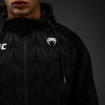 Load image into Gallery viewer, Men's Official UFC Zenith by Venum Replica Black Zip Hoodie

