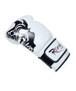Load image into Gallery viewer, Ronin Revolt Boxing Gloves - White/Black
