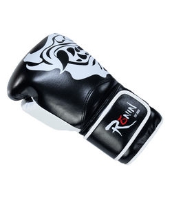 Ronin Revolt Boxing Gloves - Black/White