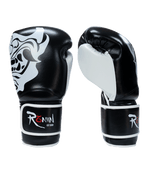 Load image into Gallery viewer, Ronin Revolt Boxing Gloves - Black/White
