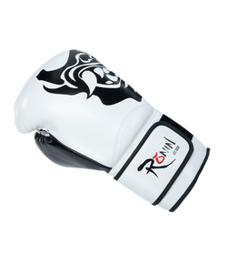 Ronin Prime Boxing Gloves - White/Black