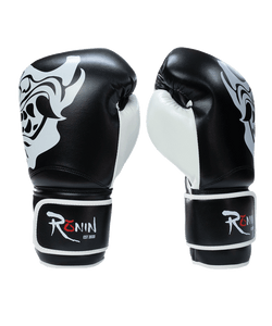 Ronin Prime Boxing Gloves - Black/White