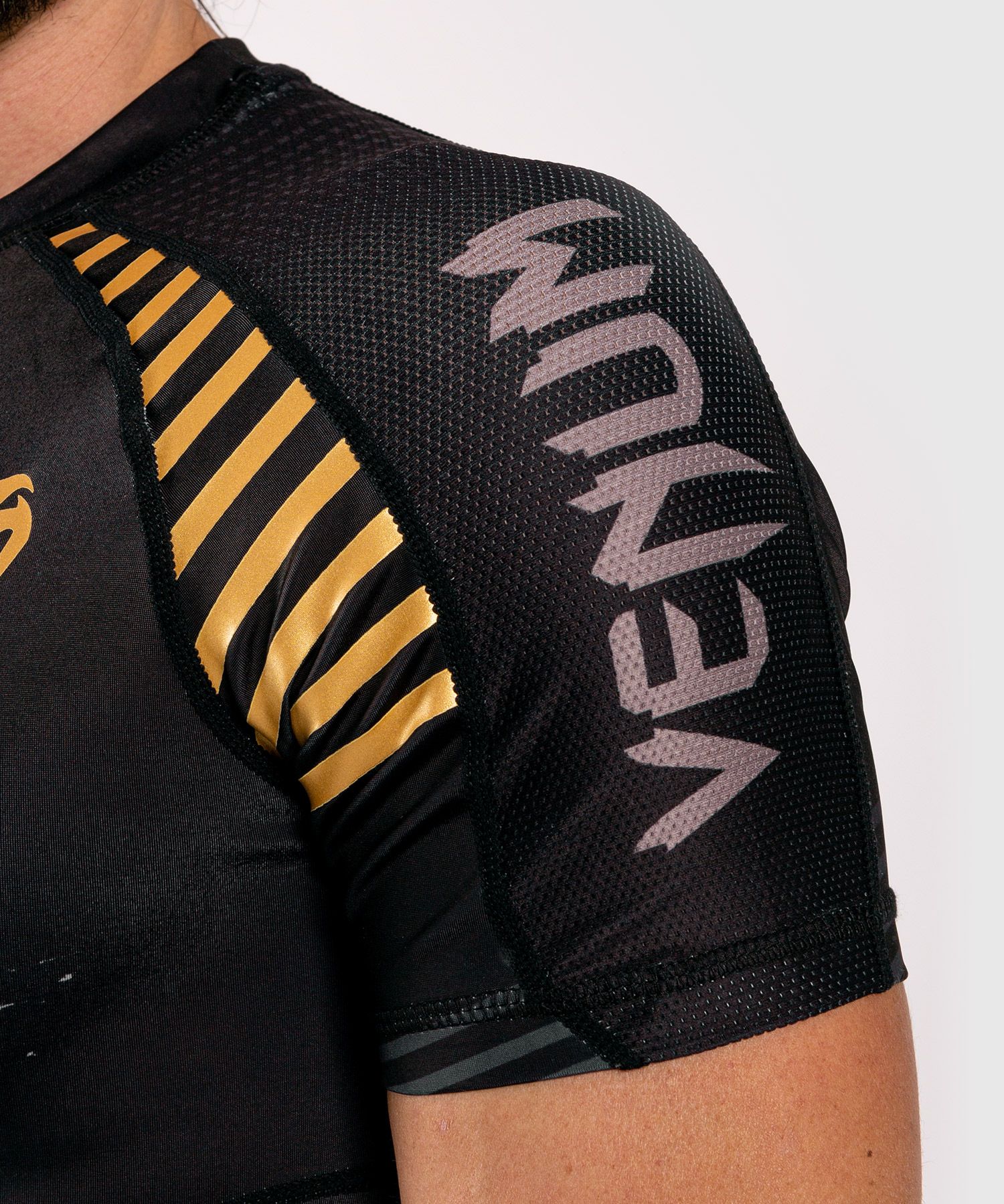 VENUM Skull Rashguard - Short Sleeves - Black