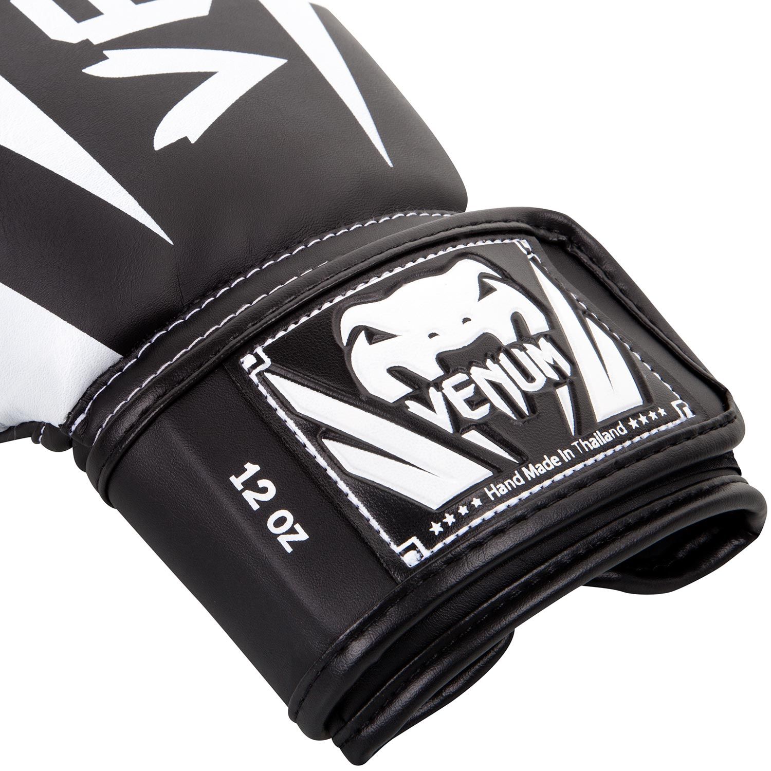 VENUM Elite Boxing Gloves - Black/White