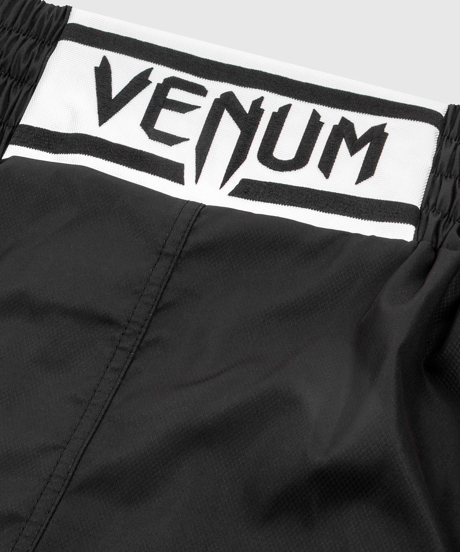 VENUM Elite Boxing Shorts - Black/White