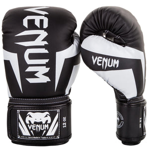 VENUM Elite Boxing Gloves - Black/White